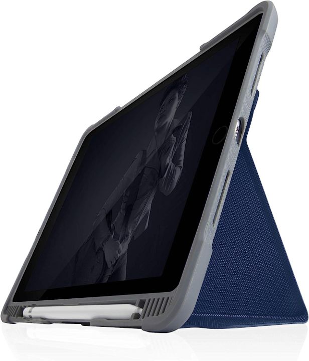 Case STM Dux Plus Dúo Para iPad de 10.2" (Gen 8 y 9) - Azul