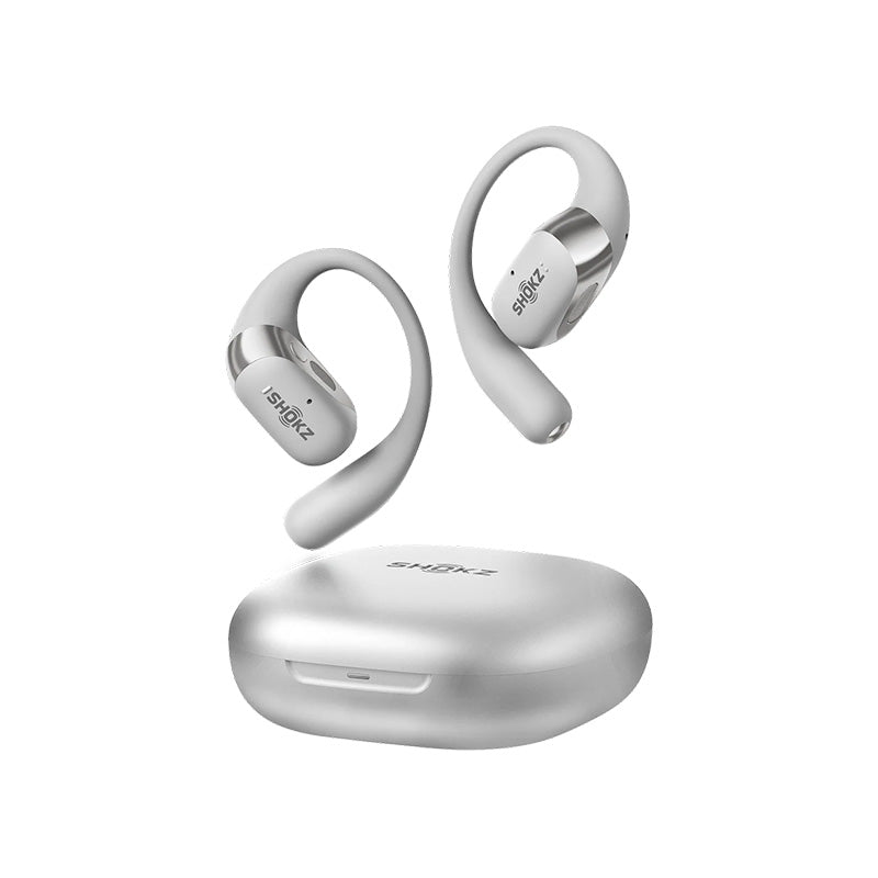 イヤホン iSHOKZ OPENFIT 2+ & AirPods 4 ANC AUDIFONOS SHOKZ OPENFIT 2+ TRUE WIRELESS OPEN EAR GREY