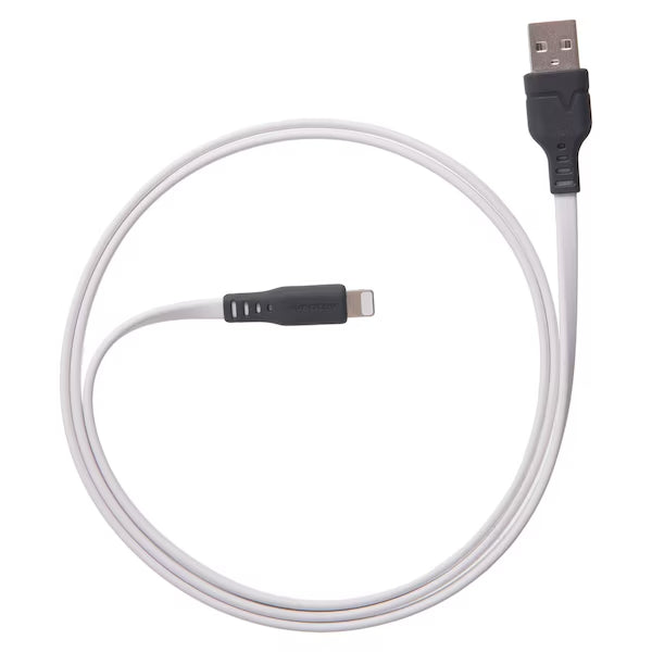 CABLE VENTEV USB-A A LIGHTNING CHARGESYNC FLAT 3M WHITE