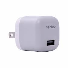 VENTEV 12W MINI WALL CHARGER USB-A GRAY