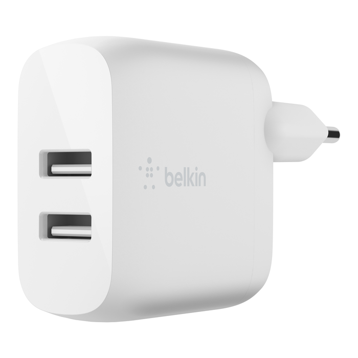 BELKIN WALL CHARGER BOOSTCHARGE DUAL 24W
