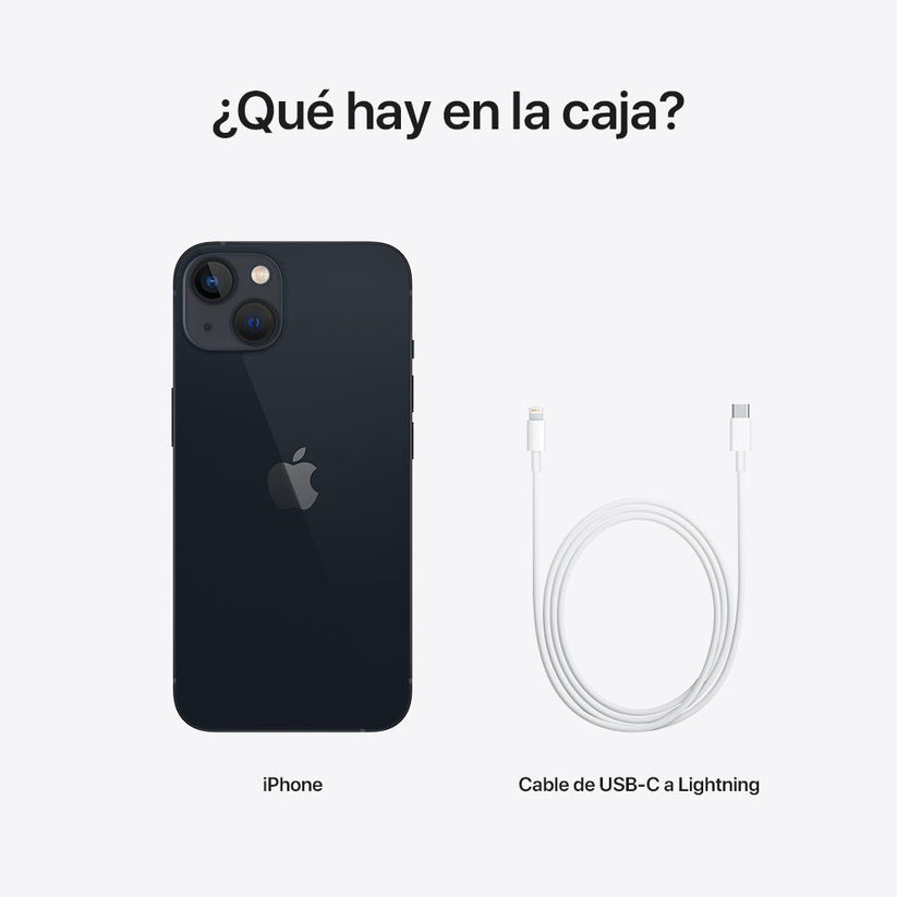 Detalle de la cámara del iPhone 13 color Midnight en MacStore Panamá