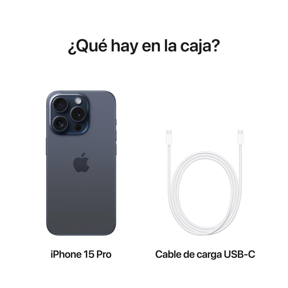 iPhone 15 Pro 512 GB Titanio azul