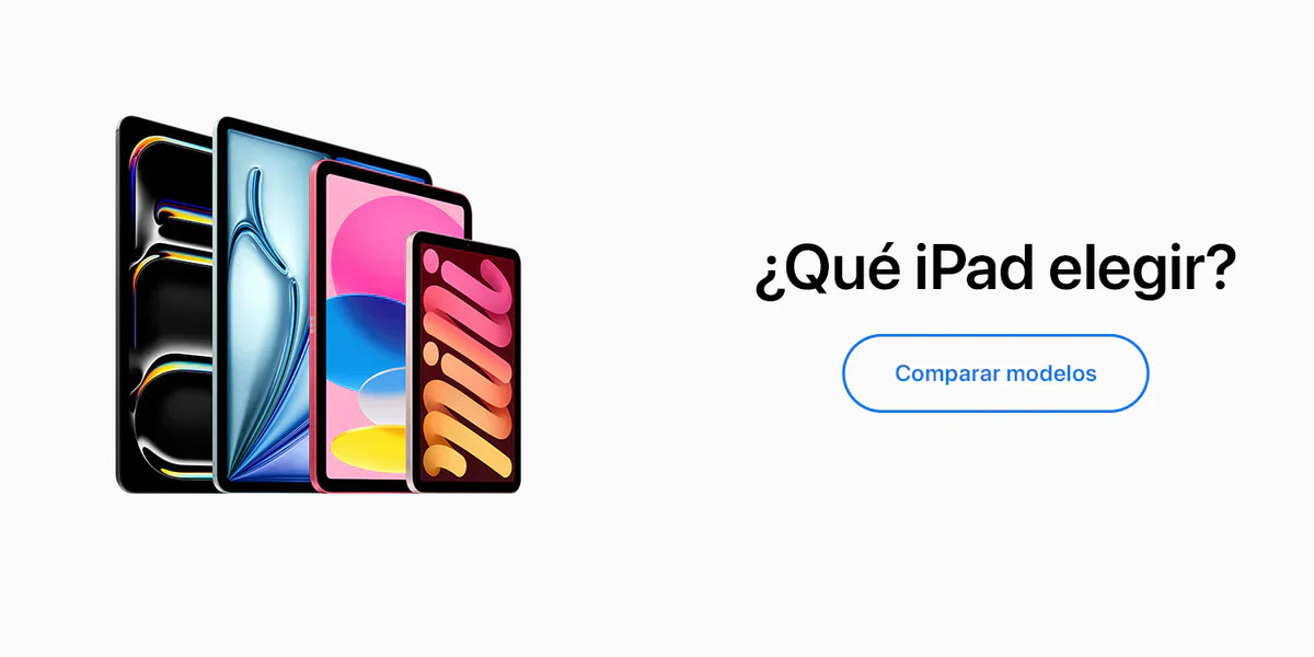 Comparador de iPads versión escritorio LOB