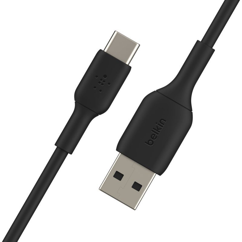 CABLE BELKIN USB-A A USB-C 2M - BLK