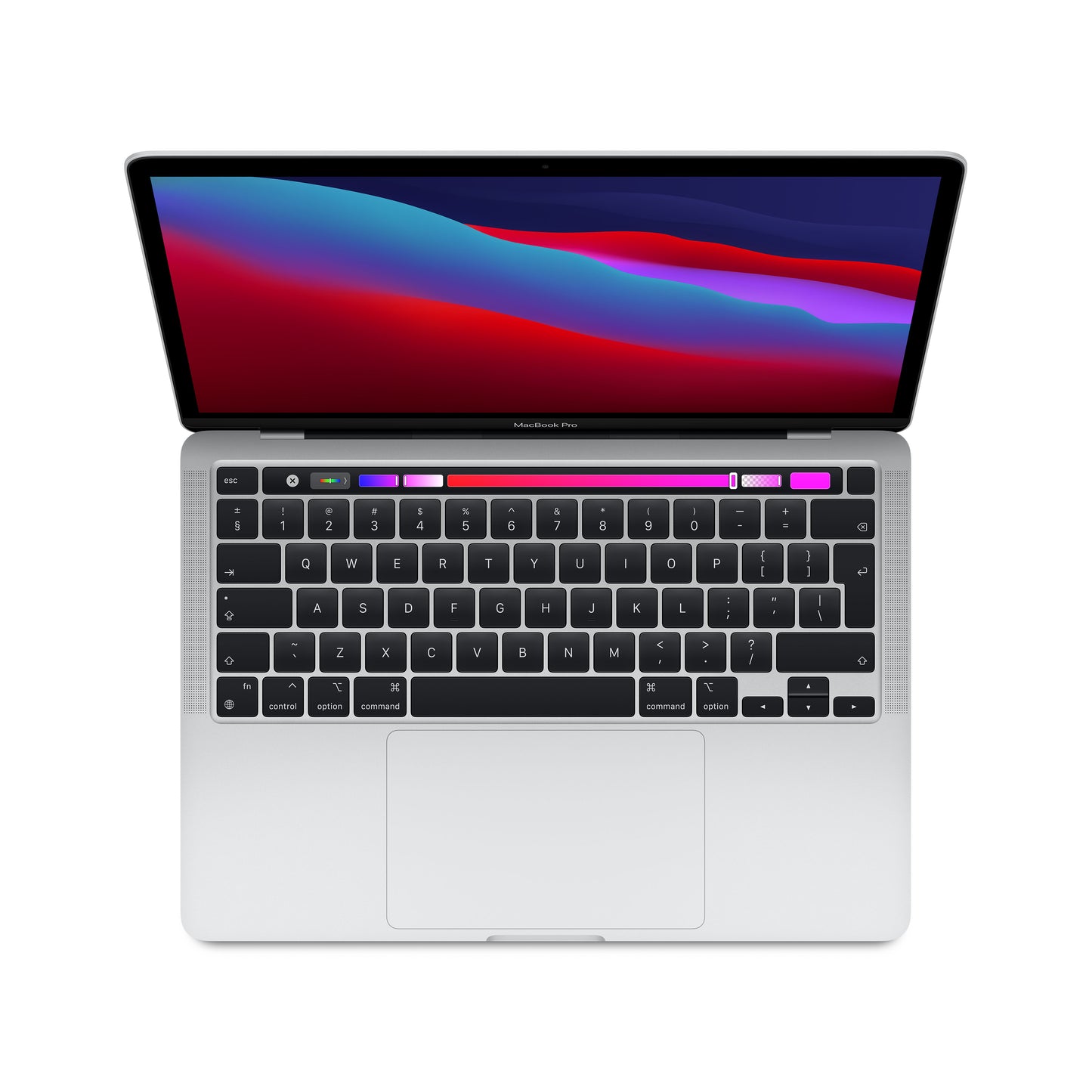 MacBook Pro de 13 pulgadas Chip M1 de Apple con CPU de ocho núcleos y GPU de ocho núcleos