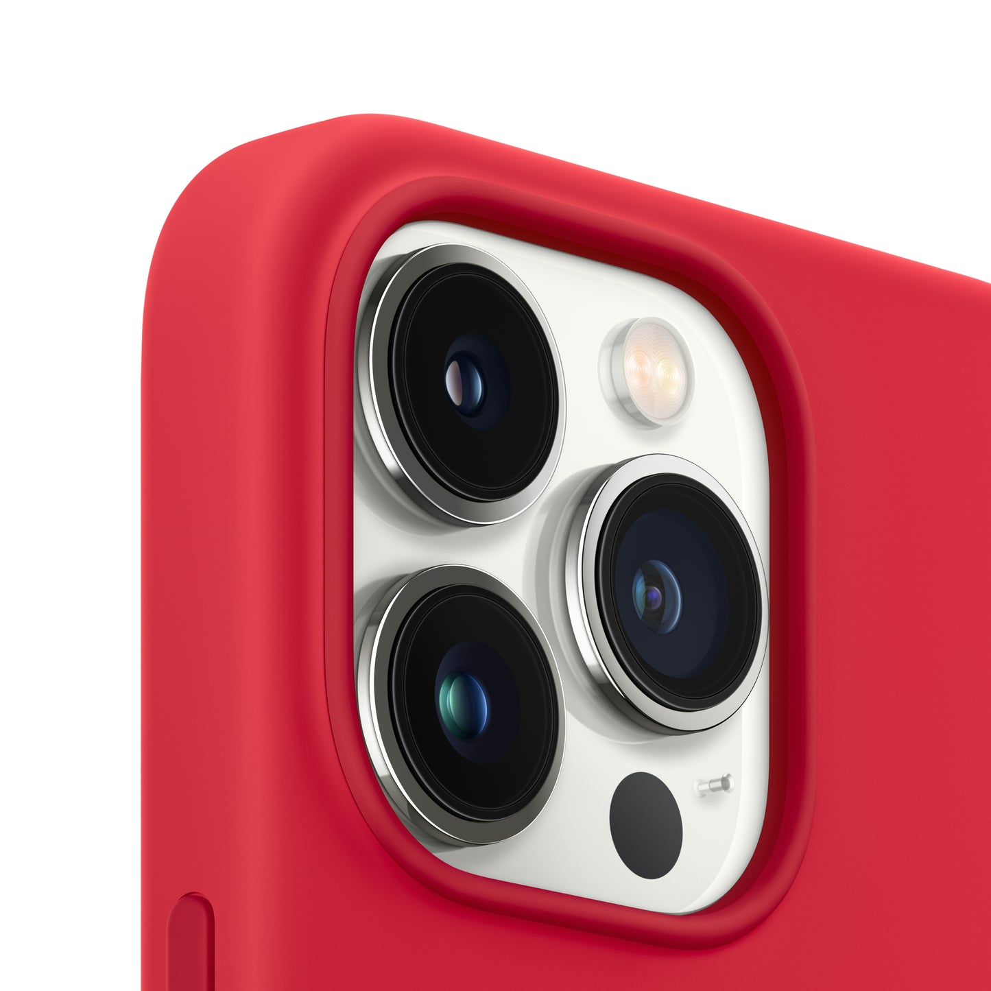 Estuche de silicona con MagSafe para el iPhone 13 Pro Max