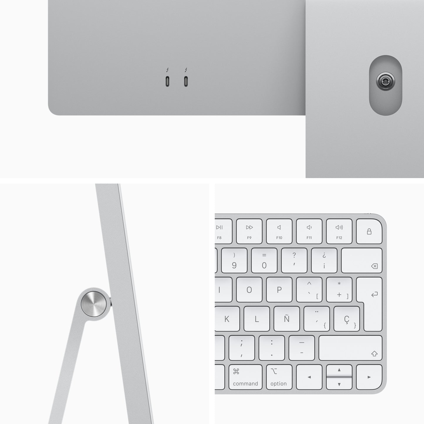 iMac con pantalla Retina 4,5K de 24 pulgadas Chip M1 de Apple con CPU de ocho núcleos y GPU de siete núcleos