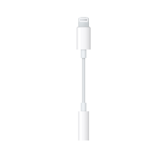 Adaptador de Lightning a toma para Audífonos de 3,5 mm