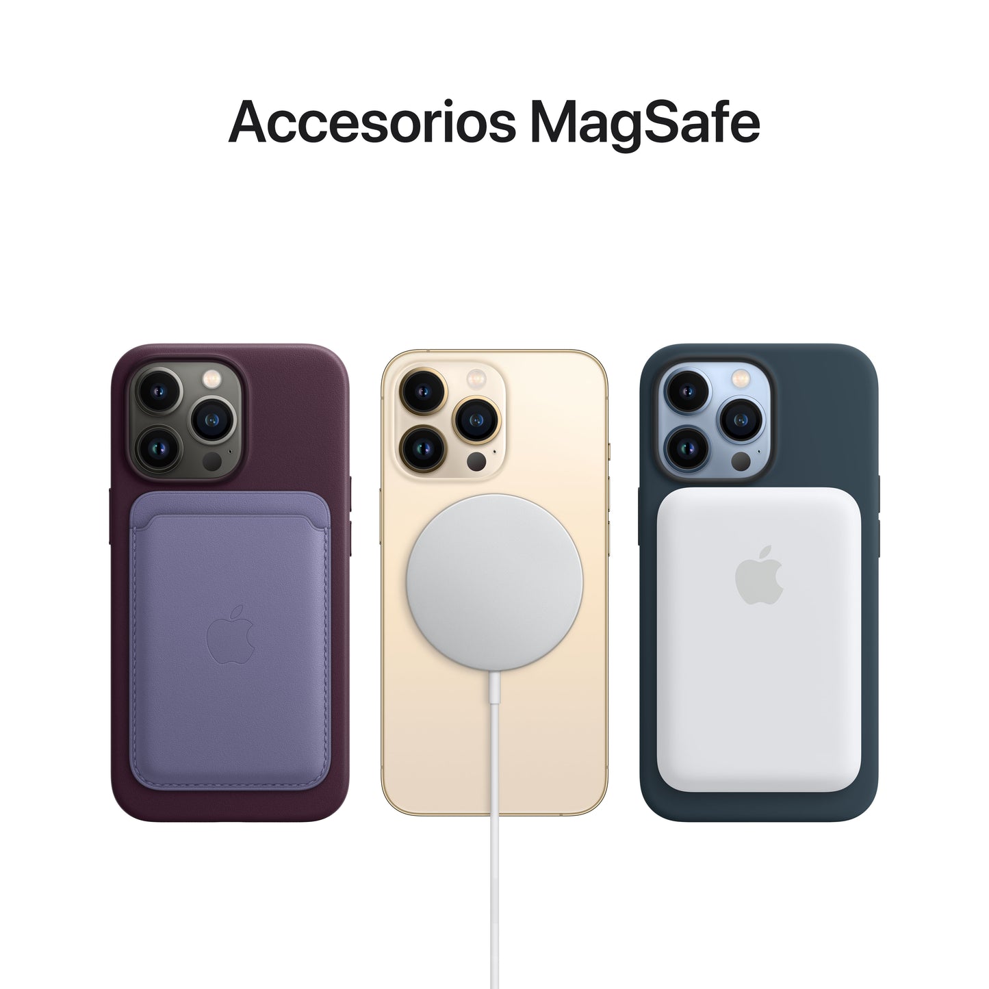 Estuche de silicona con MagSafe para el iPhone 13 Pro Max