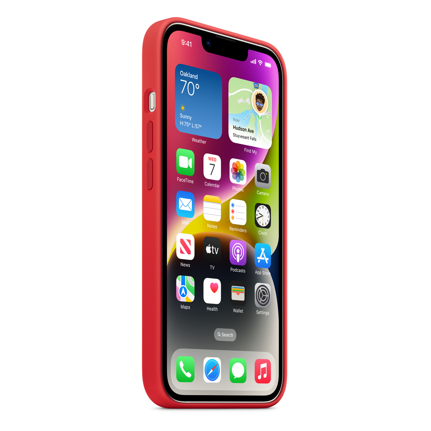Funda de silicona con MagSafe para el iPhone 14
