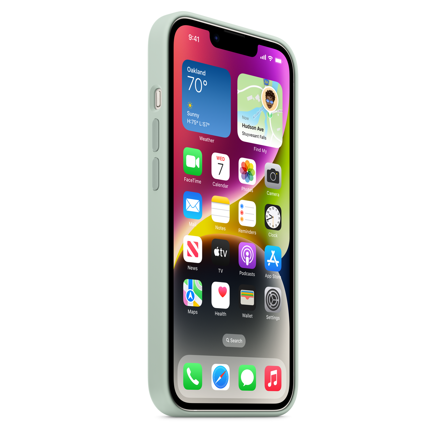 Funda de silicona con MagSafe para el iPhone 14