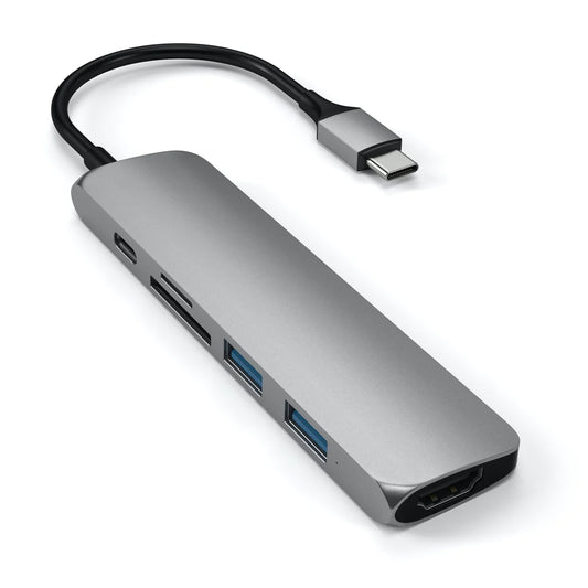 SATECHI TYPE-C- SLIM M ADAPTER V2 SPG