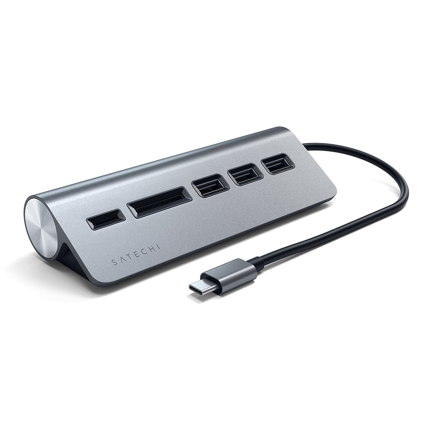 ST YPE-C ALUMINUM USB HUB & CARD READER