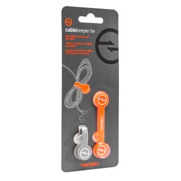 Organice sus cables con el sujetacables de Ventev. Este paquete múltiple incluye dos sujetadores que le ayudan a organizar sus cables. Tiene extremos magnéticos que se cierran entre sí para garantizar que los cables estén seguros.