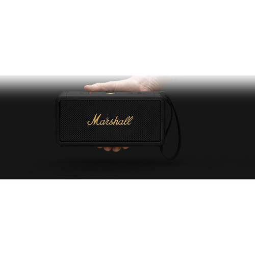 Altavoz MARSHALL MIDDLETON Bluetooth Portatil  -  Negro/laton