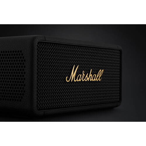 Altavoz MARSHALL MIDDLETON Bluetooth Portatil  -  Negro/laton