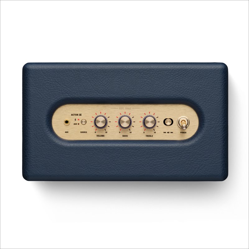 SPEAKER MARSHALL ACTON III PORTABLE BLUETOOTH MIDNIGHT BLUE