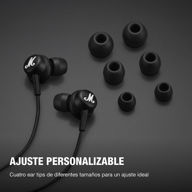 AUDIFONOS MARSHALL MODE USB-C IN EAR BLACK