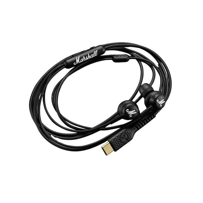 AUDIFONOS MARSHALL MODE USB-C IN EAR BLACK