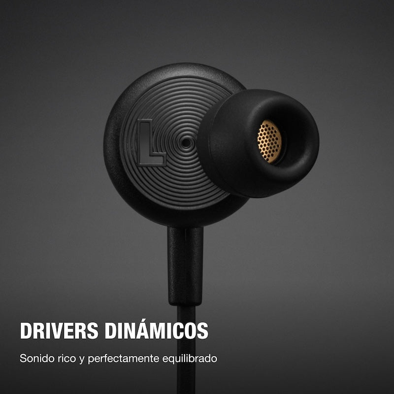 AUDIFONOS MARSHALL MODE USB-C IN EAR BLACK