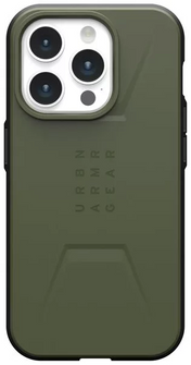 Case UAG Civilian con MagSafe para iPhone 15 Pro (Exclusivo de Apple) - Verde Oliva