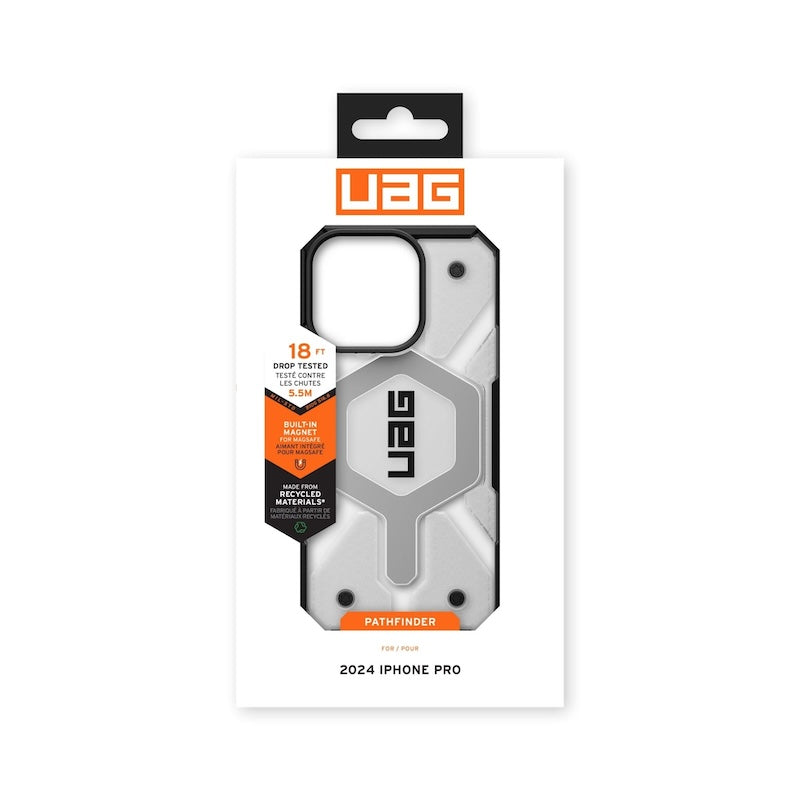 CASE UAG PATHFINDER CLEAR MAGSAFE IPHONE 16 PRO CLEAR