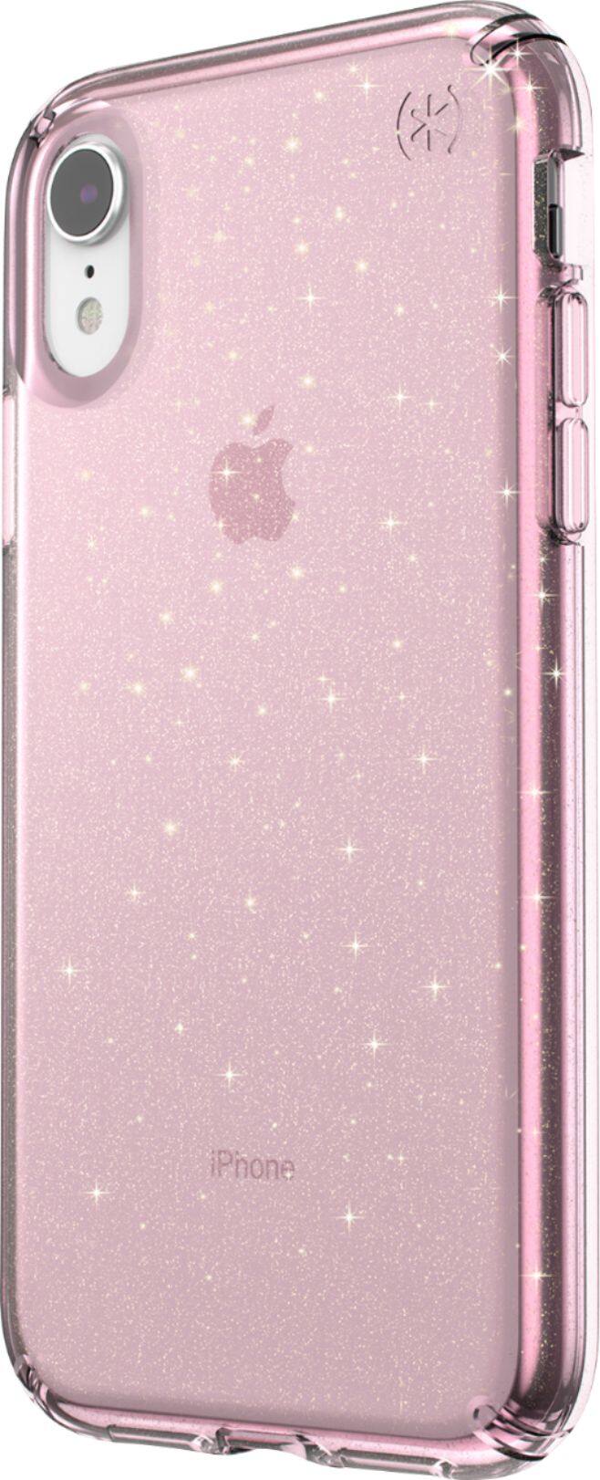Case SPECK PRESIDIO + GLITT Para iPhone Xr - Rosa