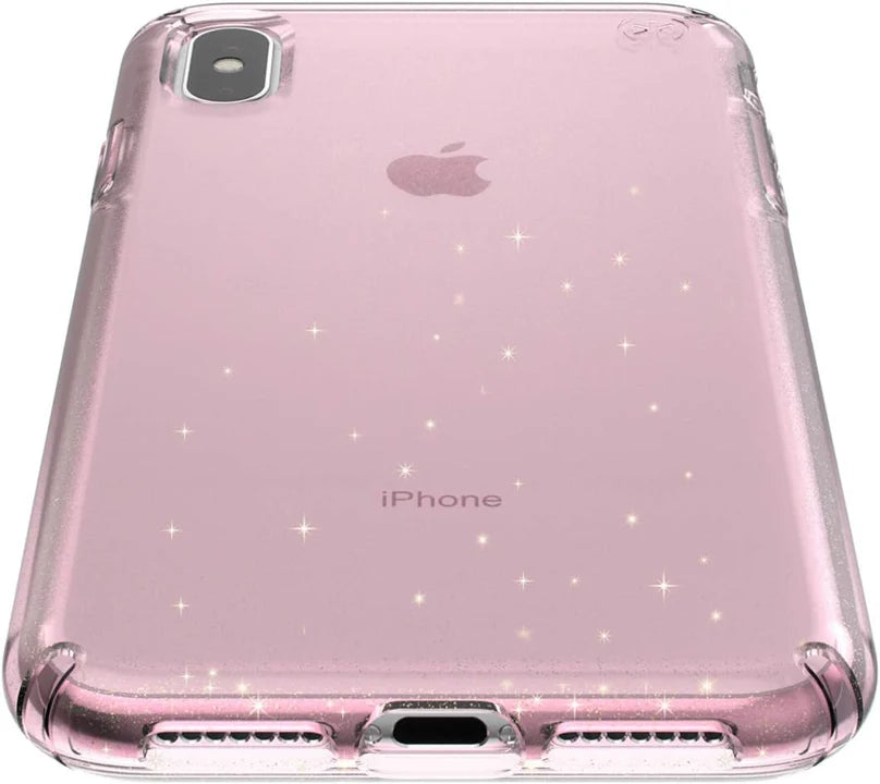 Funda Speck para iPhone XS Max - Rosa/Transpatente