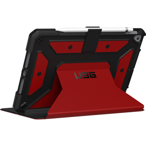 Case UAG METROPOLIS Folio Para iPad 10.2¨ - Rojo Magna/Negro