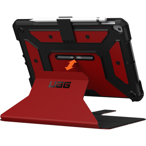 Case UAG METROPOLIS Folio Para iPad 10.2¨ - Rojo Magna/Negro