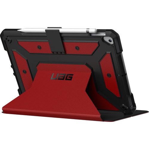 Case UAG METROPOLIS Folio Para iPad 10.2¨ - Rojo Magna/Negro