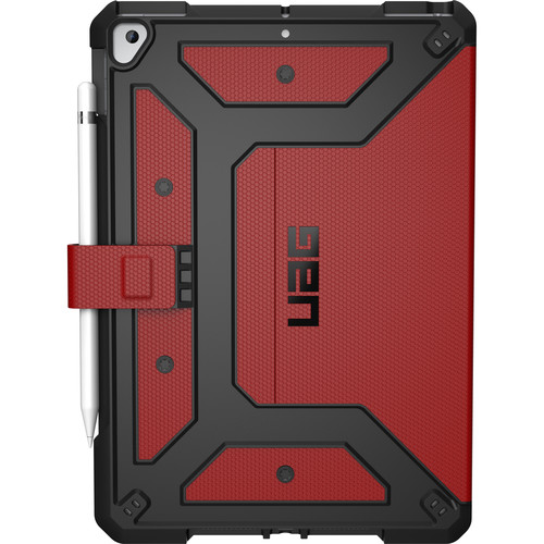 Case UAG METROPOLIS Folio Para iPad 10.2¨ - Rojo Magna/Negro