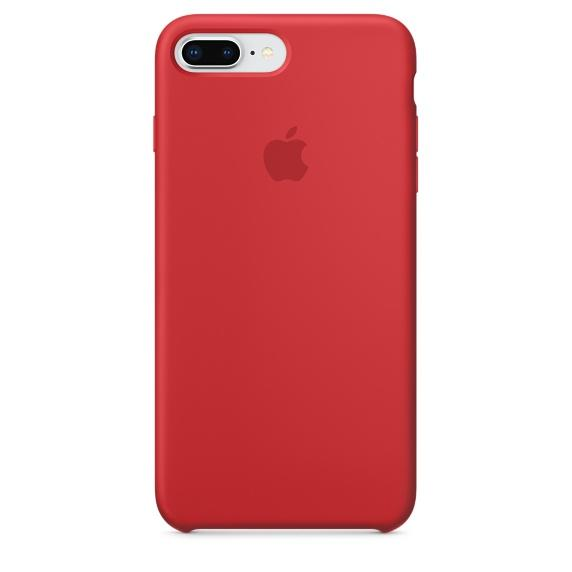 Case de Silicona Apple Para iPhone 7/8 Plus - Rojo