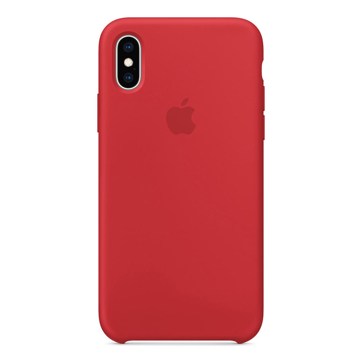 Case de Silicona Apple Para iPhone XS Max - Rojo