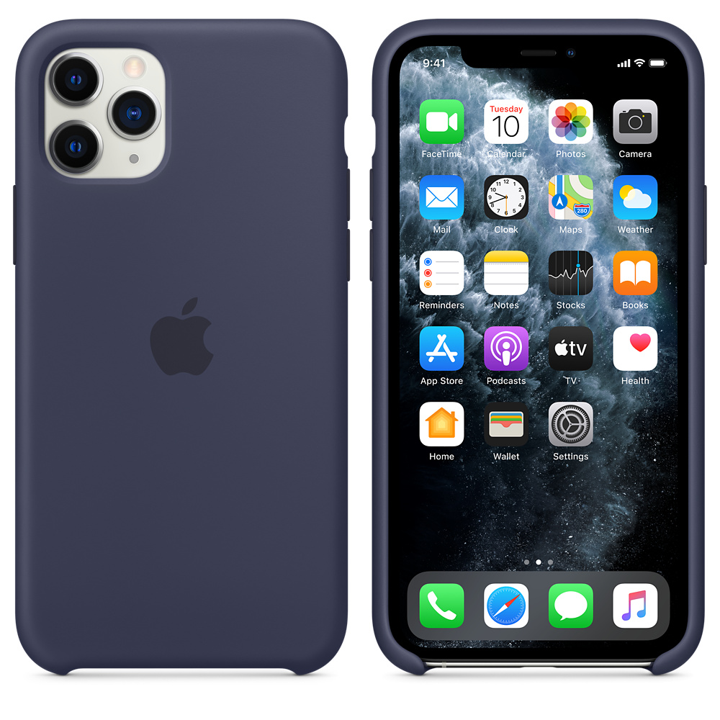 Case de Silicona Apple Para iPhone 11 Pro Azul