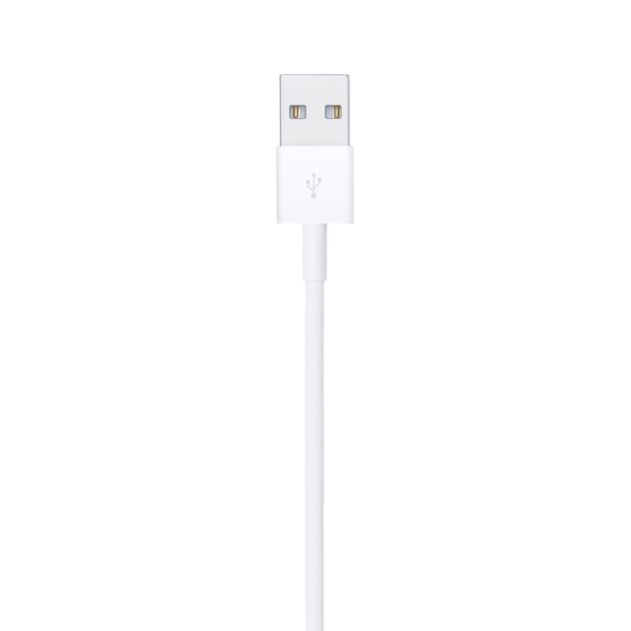 Cable Apple de conector Lightning a USB de 1M - Blanco