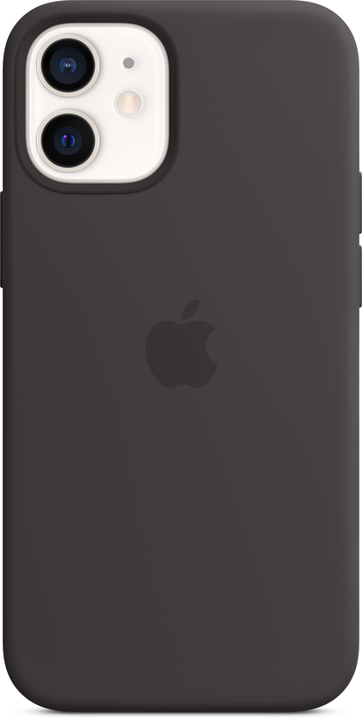 Case de silicona con MagSafe Para iPhone 12 mini - Negro