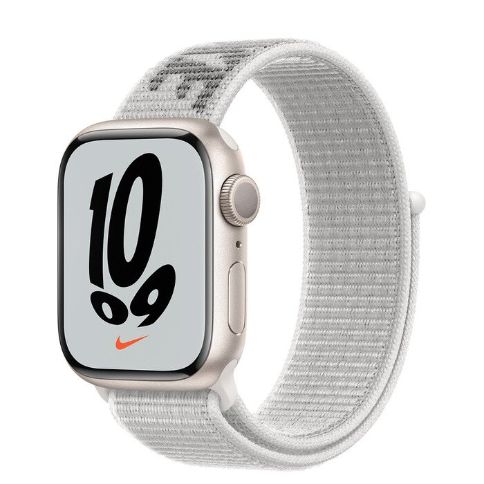 Correa Loop Nike Sport para el Apple Watch 41 mm Talla única - Blanco Polar