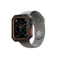Case UAG Civilian para Apple Watch 44mm - Negro/Naranja