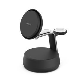 BASE DE CARGA BELKIN 3 EN 1 CHILLBOOST DOCK 25W QI2 CHARCOAL