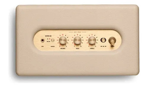 Bocinas Marshall Bluetooth Acton Crema