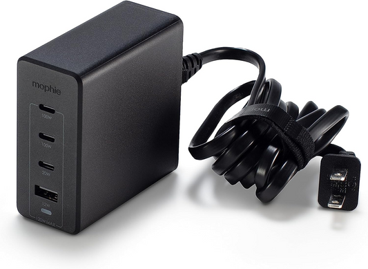 Adaptador de Corriente MOPHIE USB-C de 120W - Negro