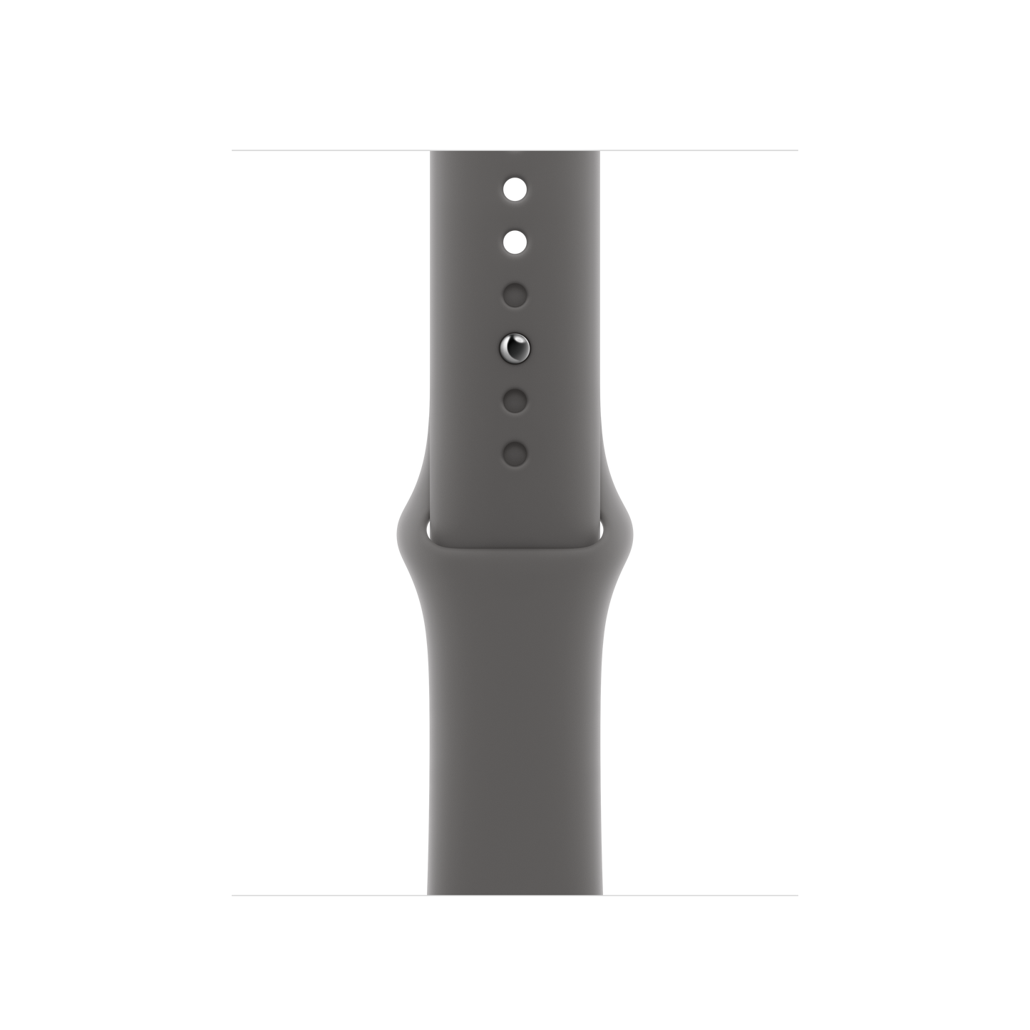 Correa deportiva gris piedra para caja de 42 mm - S/M