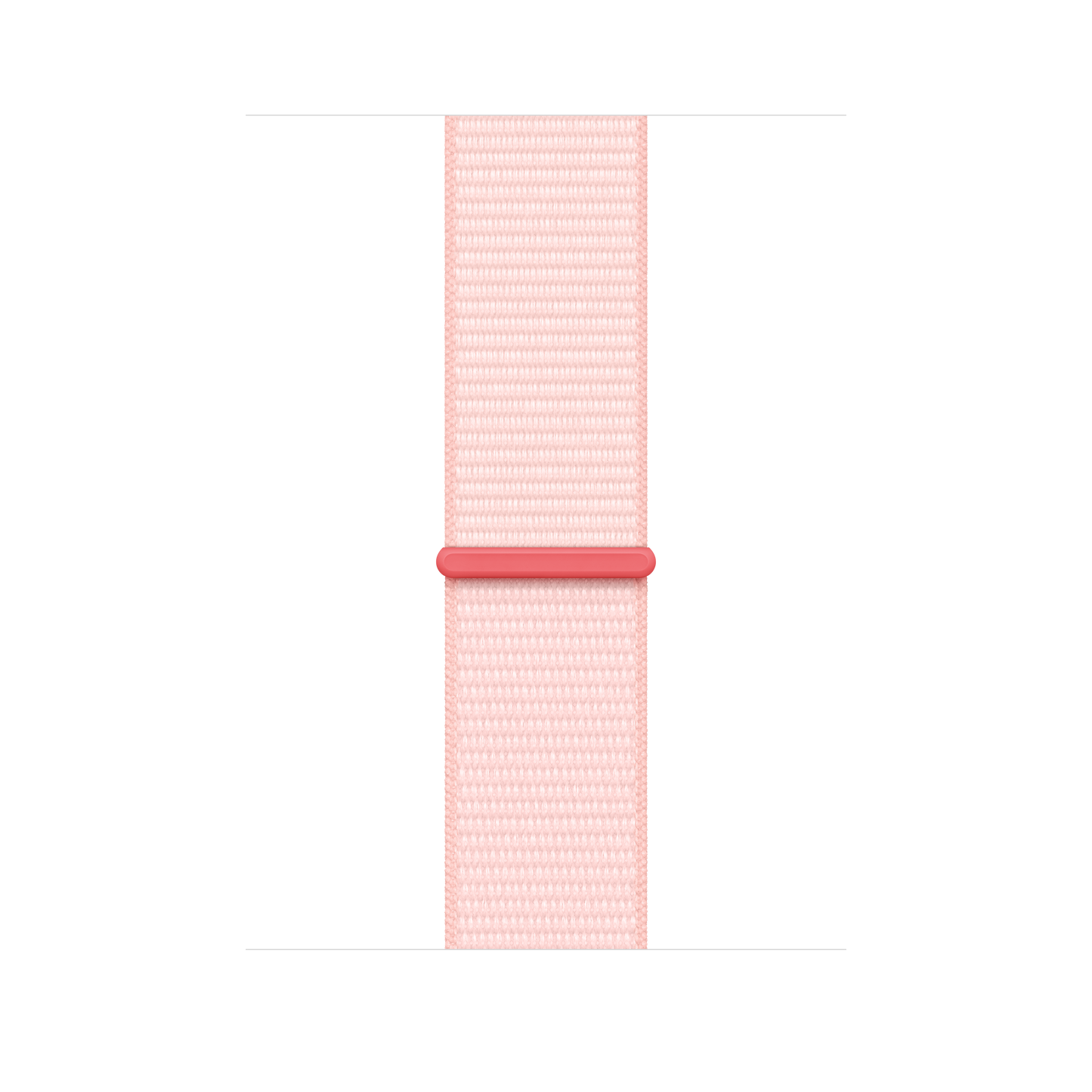 Correa loop deportiva rosa claro para caja de 45 mm