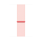 Correa loop deportiva rosa claro para caja de 45 mm