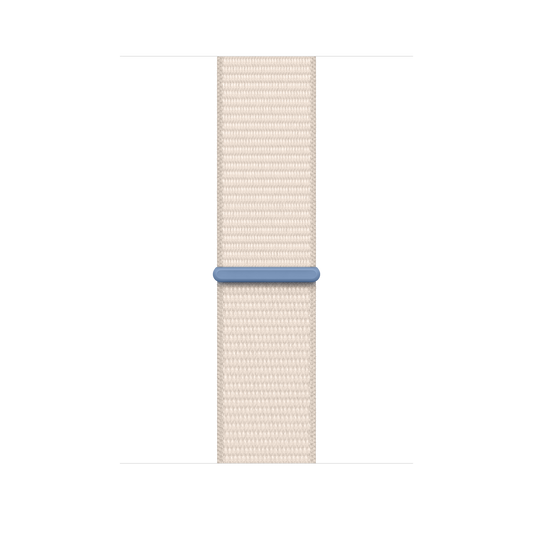 Correa loop deportiva blanco estelar para caja de 45 mm