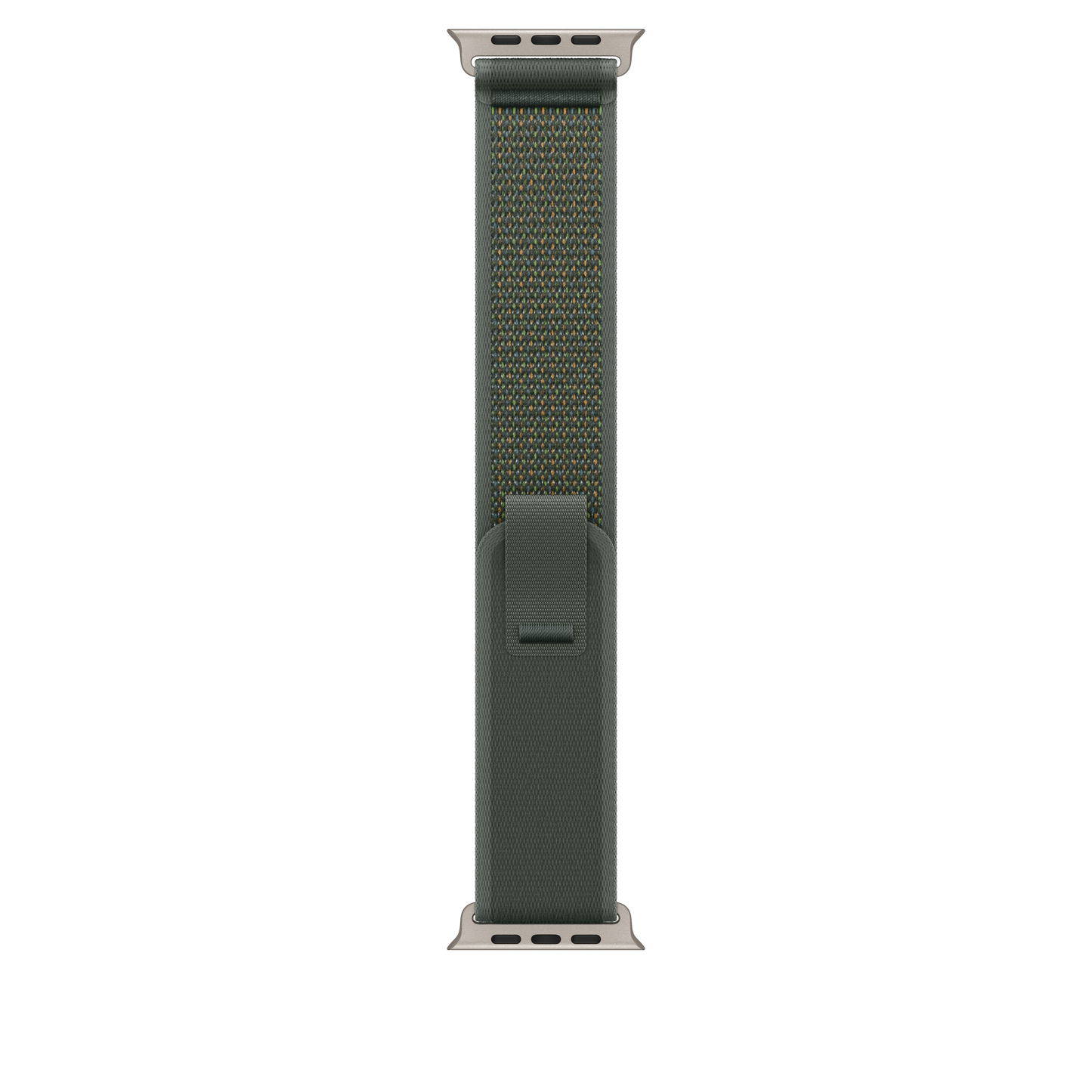 Correa Trail verde para caja de 49 mm - S/M - Acabado de titanio natural