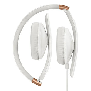 Audífonos SennHeiser plegables sonido HD Alambricos Blanco