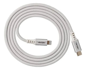 Cable Ventev Lightning 4Pies - Plata